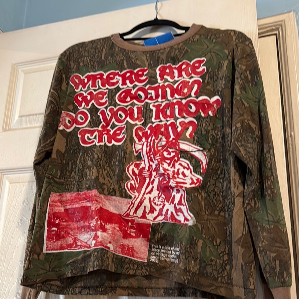 Camouflage Long Sleeve Shirt